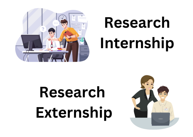 Research Internship Vs Research Externship