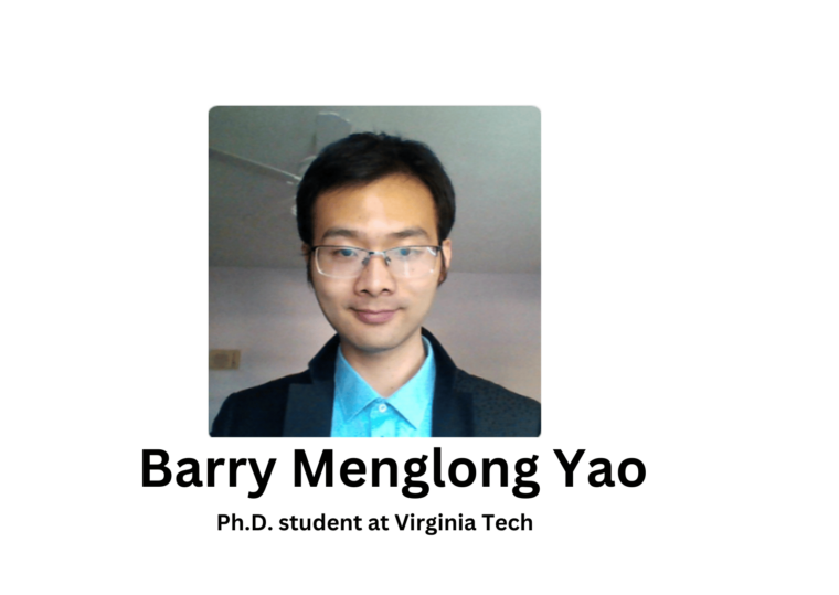 Barry Menglong Yao: Best Paper Award